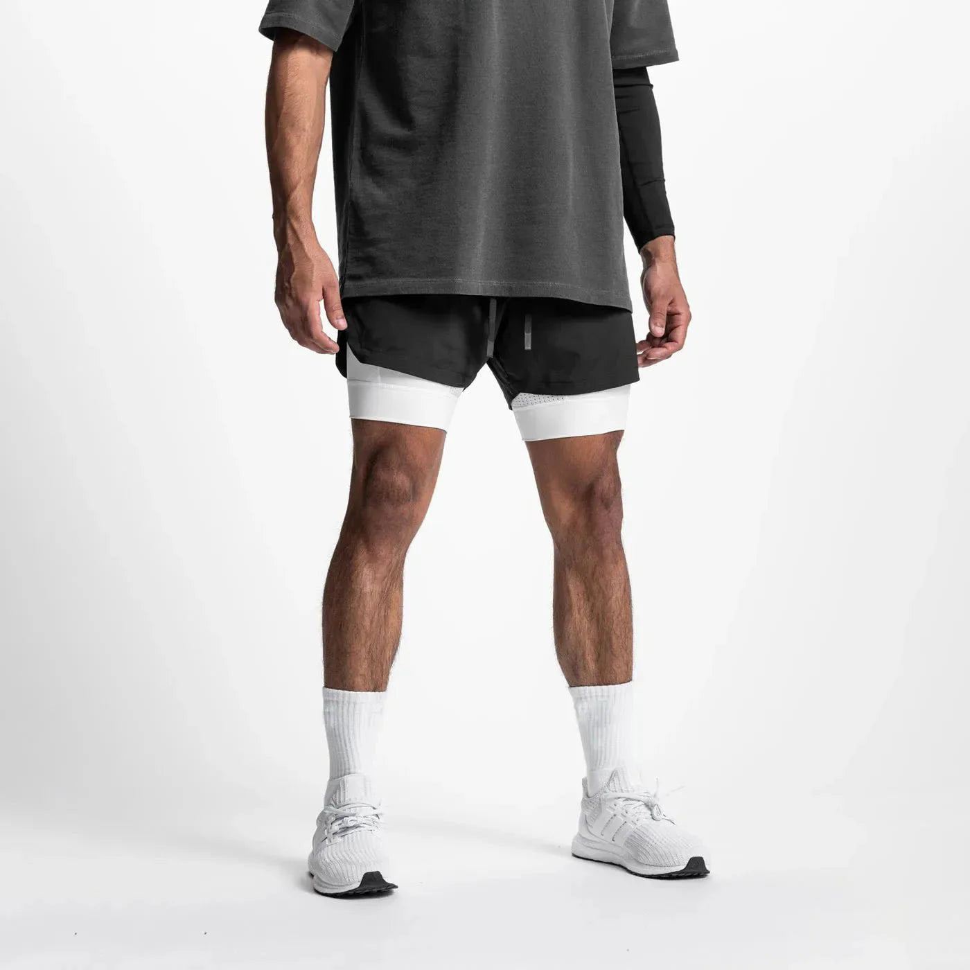 Lichte 2-In-1 sportshort Met Binnenvoering | Navando