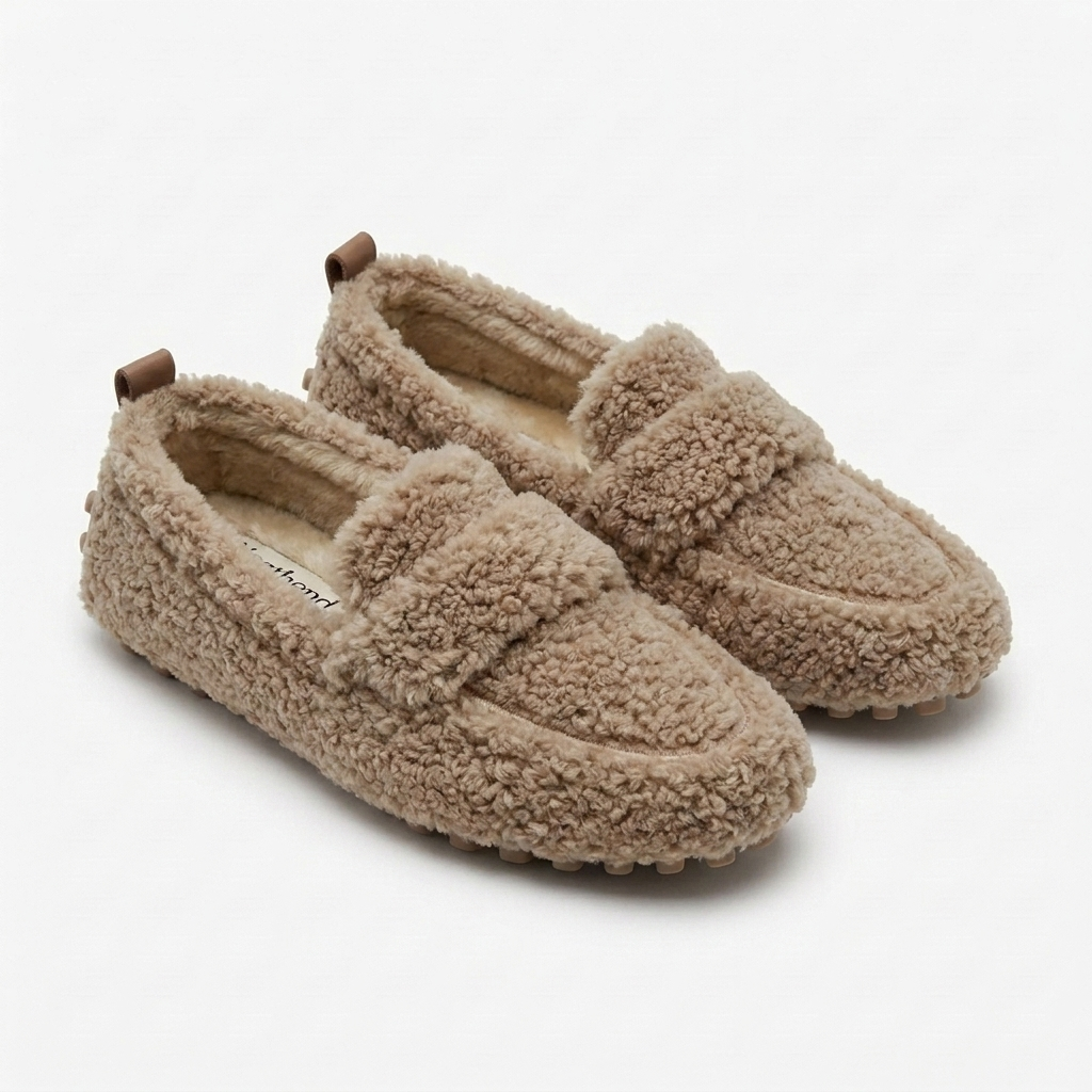 Lieke | Zachte Loafers Met Klassieke Noppenzool