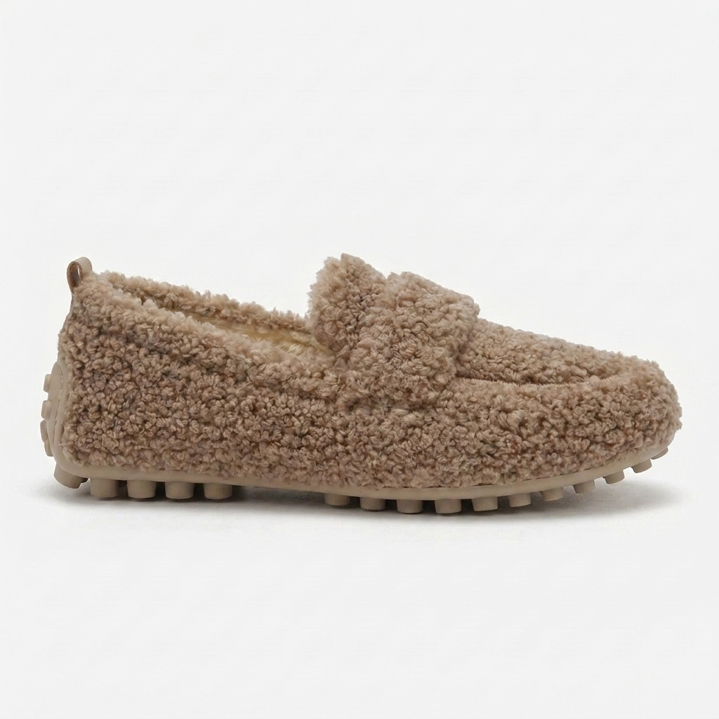 Lieke | Zachte Loafers Met Klassieke Noppenzool