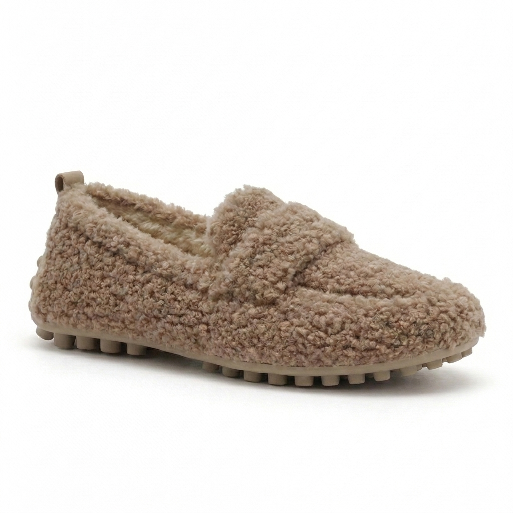 Lieke | Zachte Loafers Met Klassieke Noppenzool