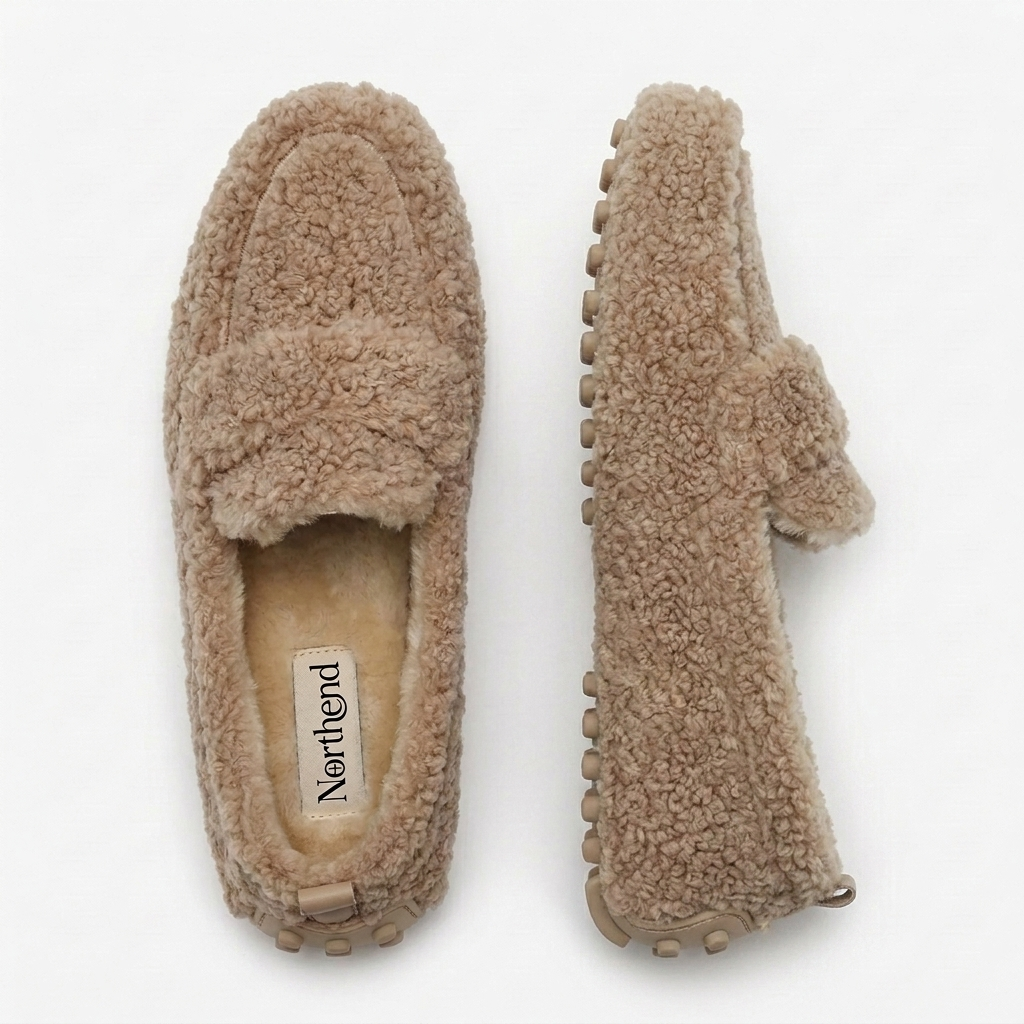 Lieke | Zachte Loafers Met Klassieke Noppenzool