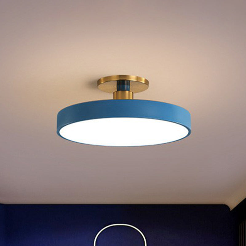 Lisanne | Ronde Semi Flush Mount Plafondlamp