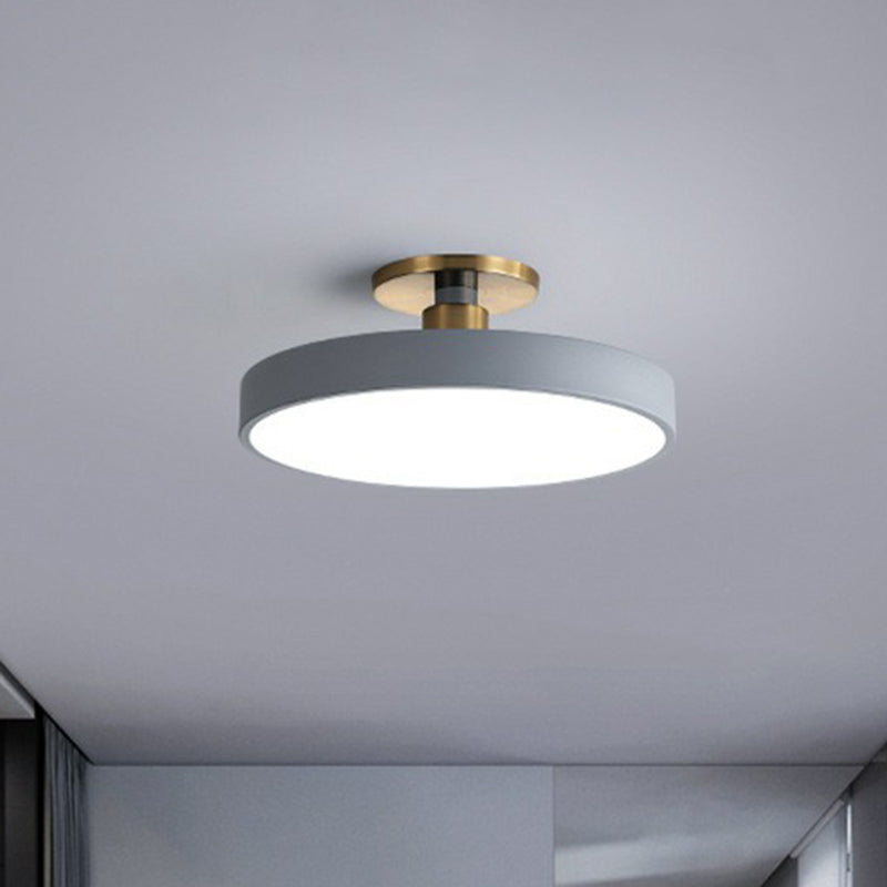 Lisanne | Ronde Semi Flush Mount Plafondlamp