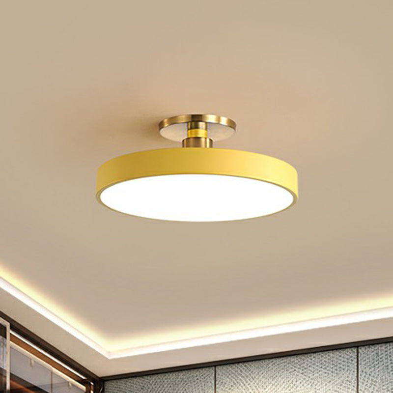 Lisanne | Ronde Semi Flush Mount Plafondlamp