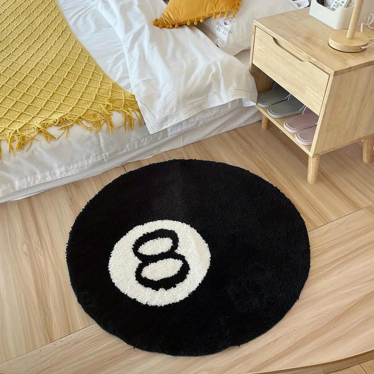 Lizzy | Rond Vloerkleed Met Speels Motief