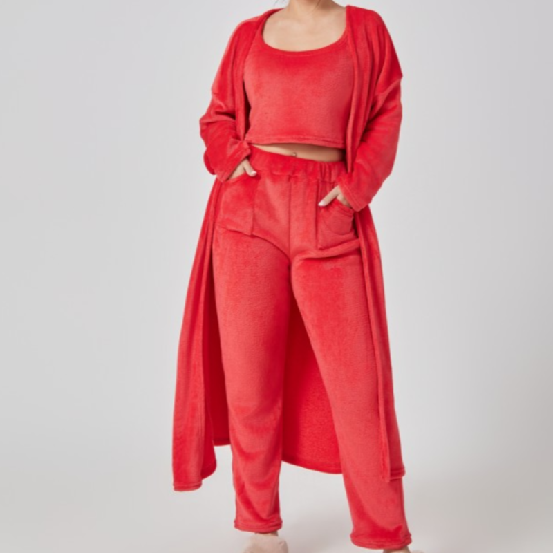 Lizzy | Driedelige set met top, rok en sjaal 4