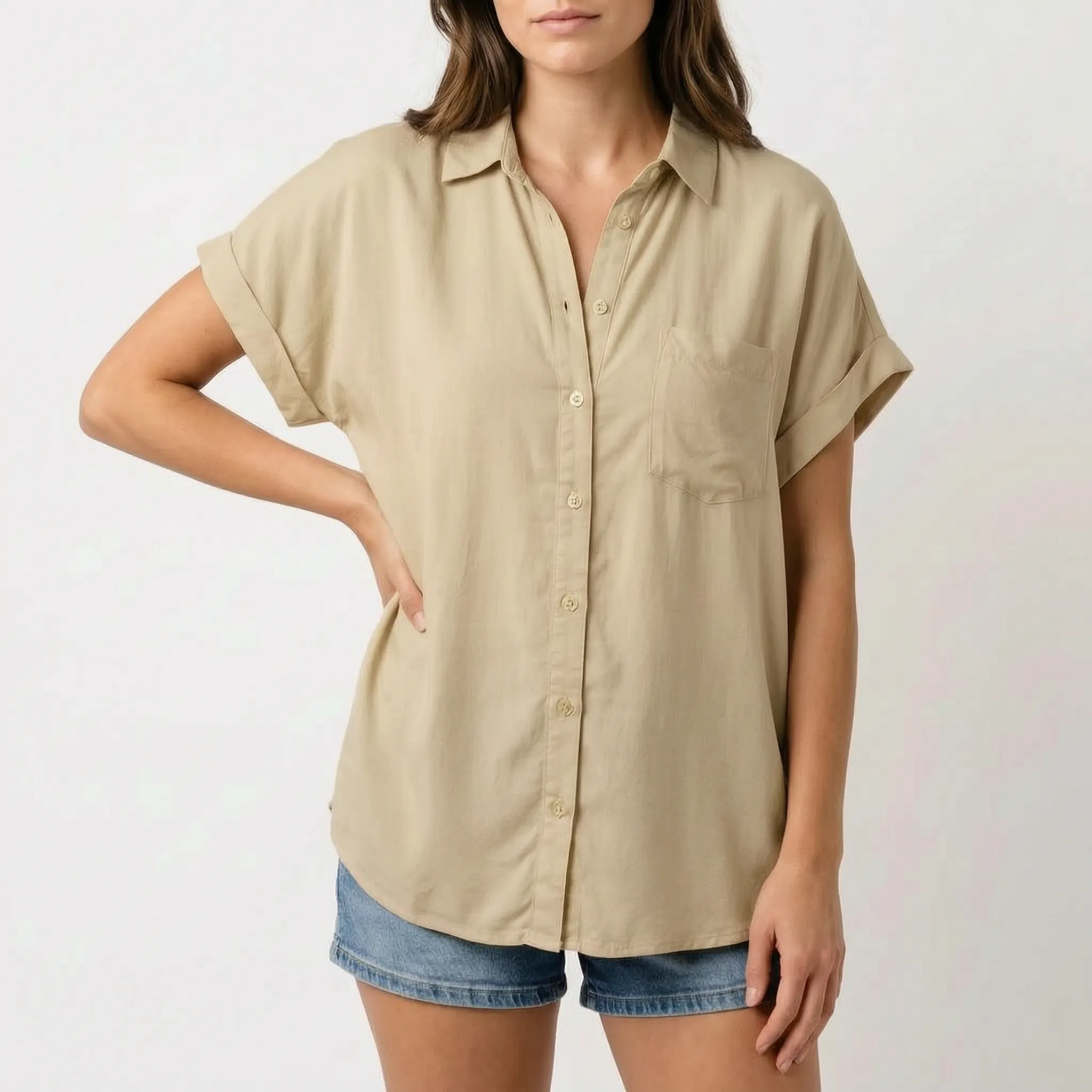 Luchtige Casual Damesblouse | Navando 