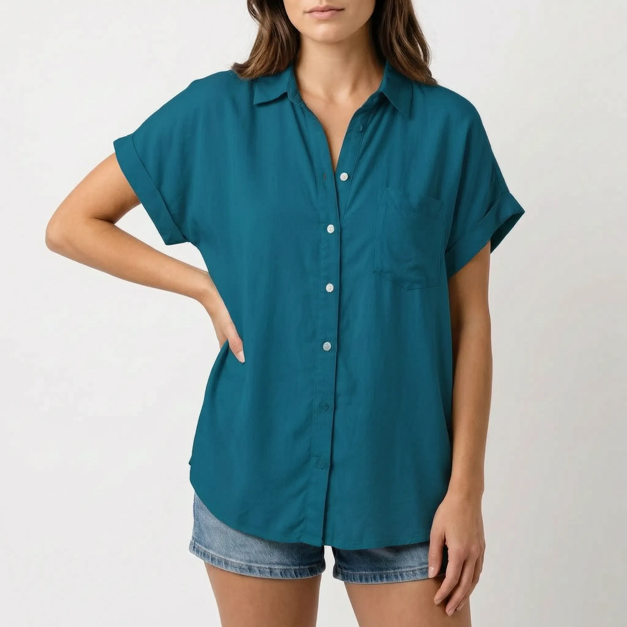 Luchtige Casual Damesblouse | Navando 