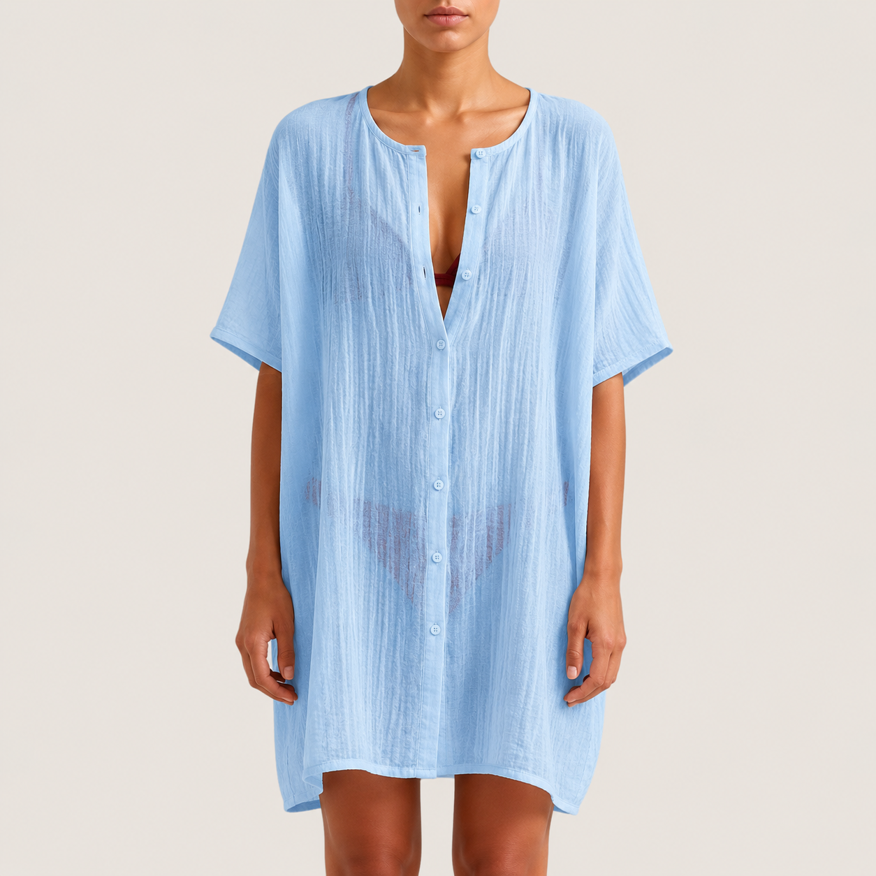 Luchtige Zomerse Strandjurk | Navando 
