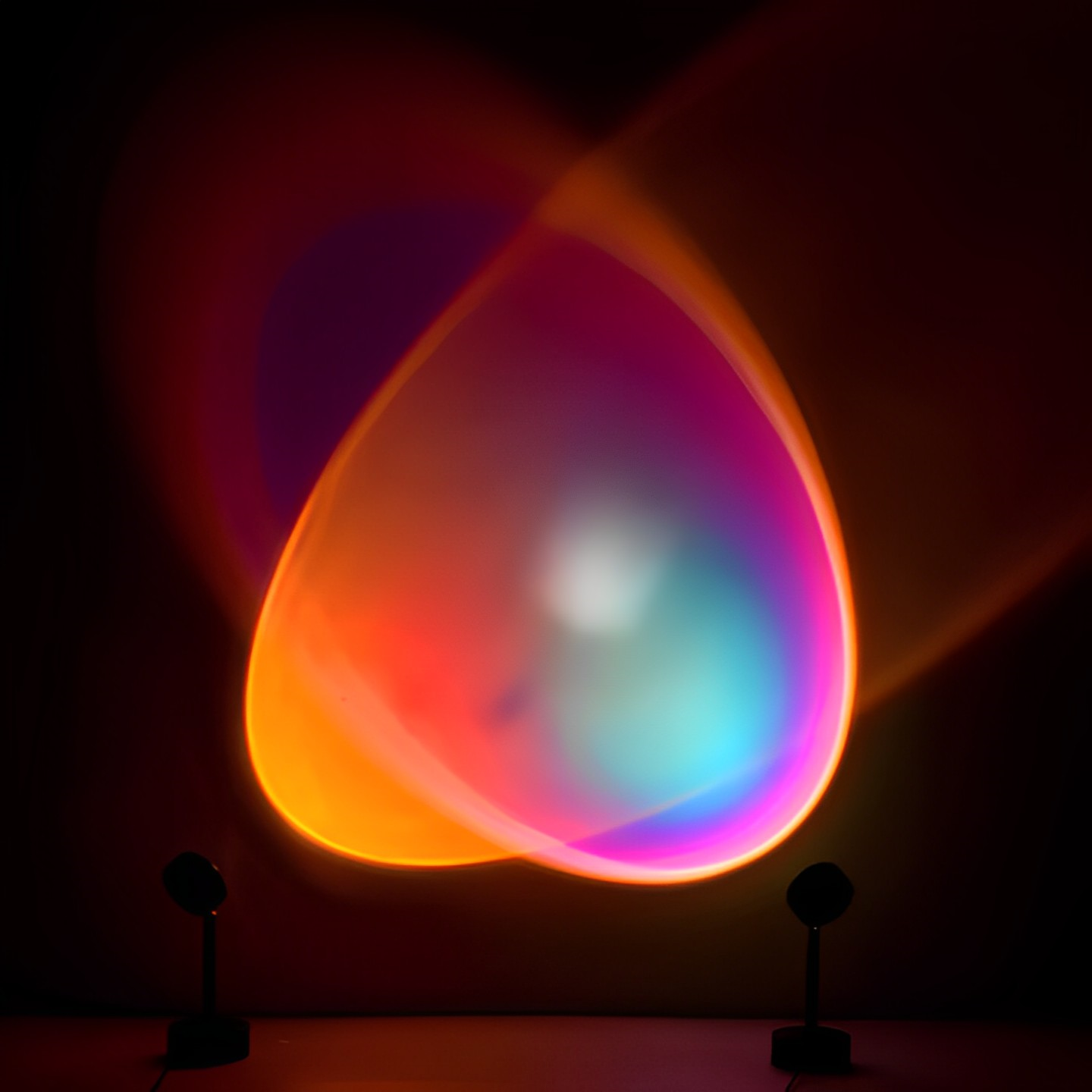 LuminoScape | LED sfeerlamp met dimmer en 180 graden rotatie-effect 3