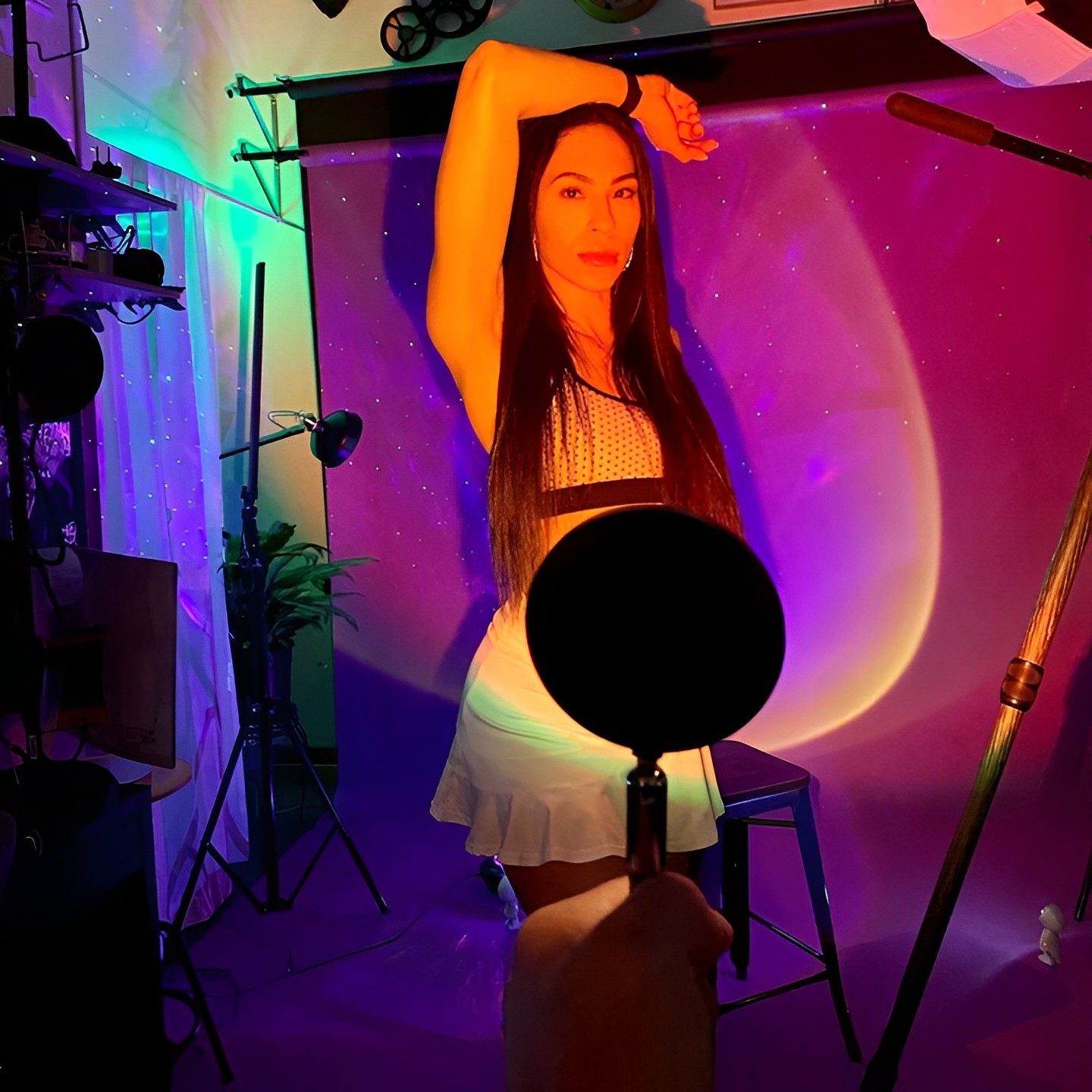 LuminoScape | LED sfeerlamp met dimmer en 180 graden rotatie-effect 6