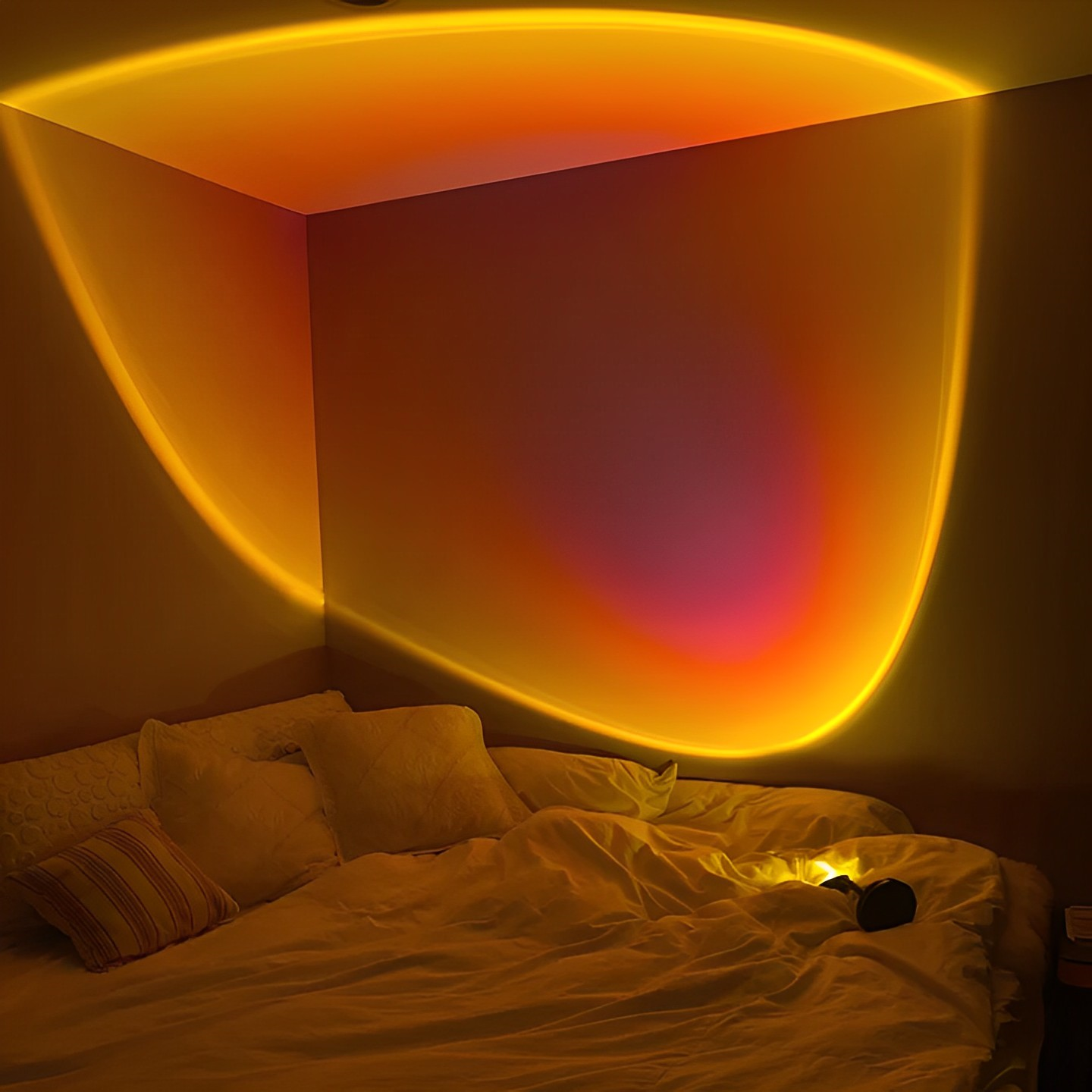 LuminoScape | LED sfeerlamp met dimmer en 180 graden rotatie-effect 7