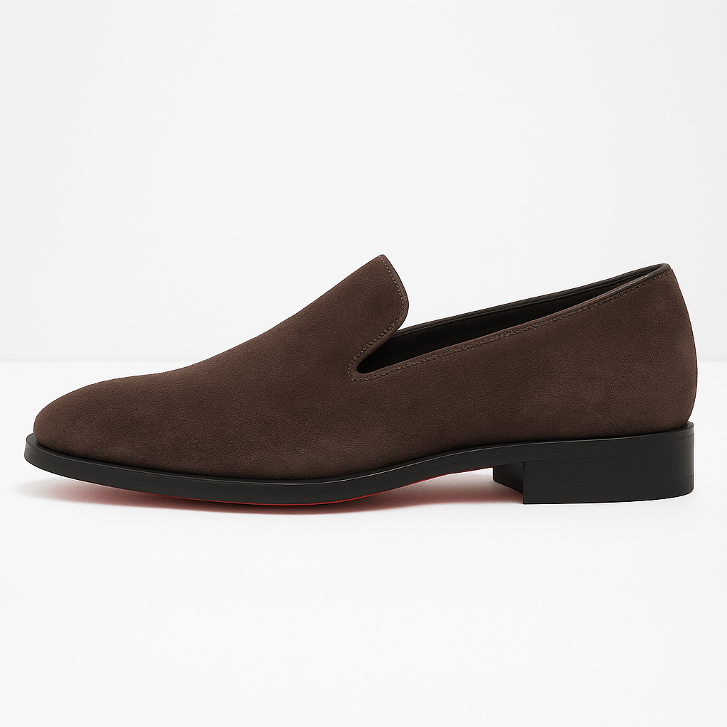 LuxeoutFit | Suède loafers met slip-on model 2
