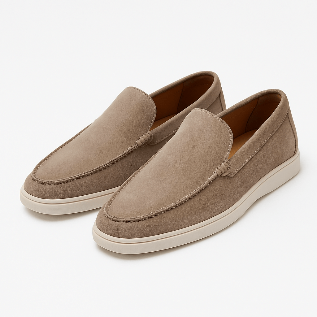 LuxeoutFit | Suede loafers met verlaagd profiel 10