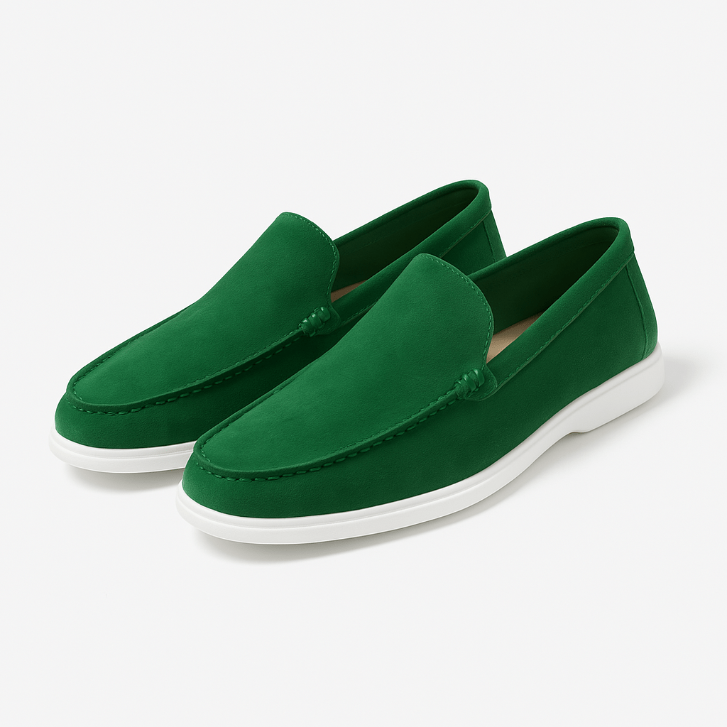 LuxeoutFit | Suede loafers met verlaagd profiel 3