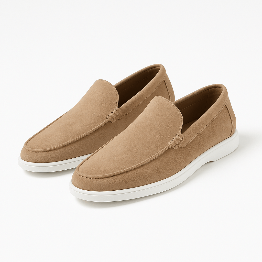 LuxeoutFit | Suede loafers met verlaagd profiel 8