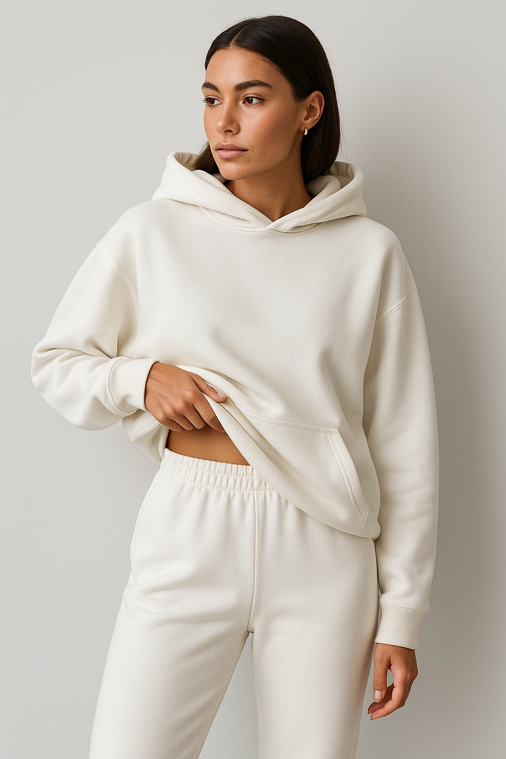 Maeve | Zachte oversized hoodie- en joggingset 3