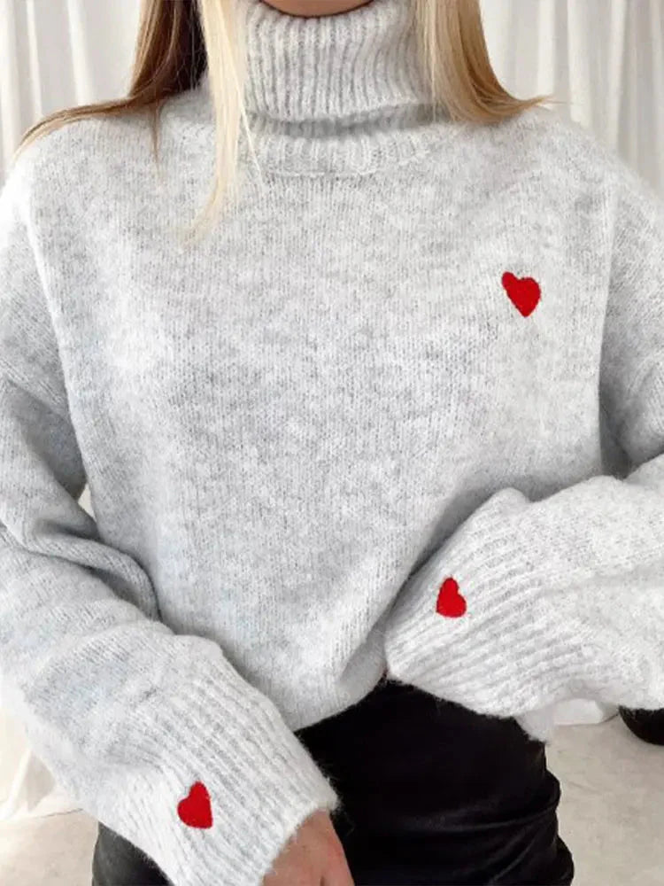 Olivia - Elegante Rood Hart Coltrui