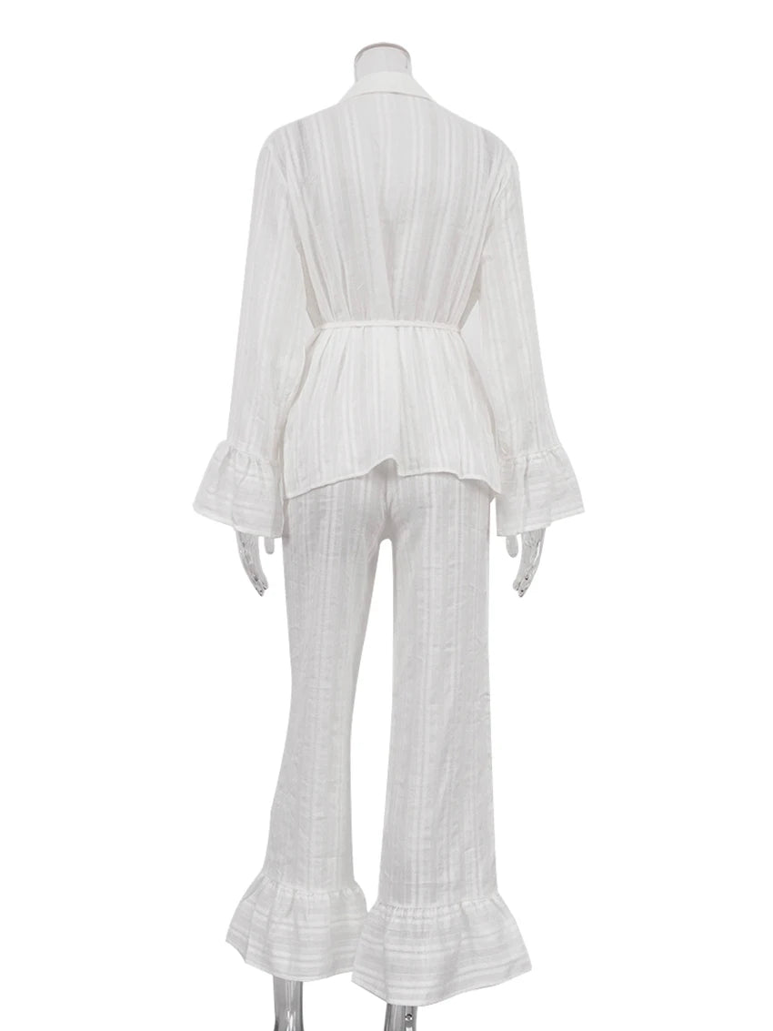 Marthaqiqiq | Ademend twee-delig nachtkleding set 4