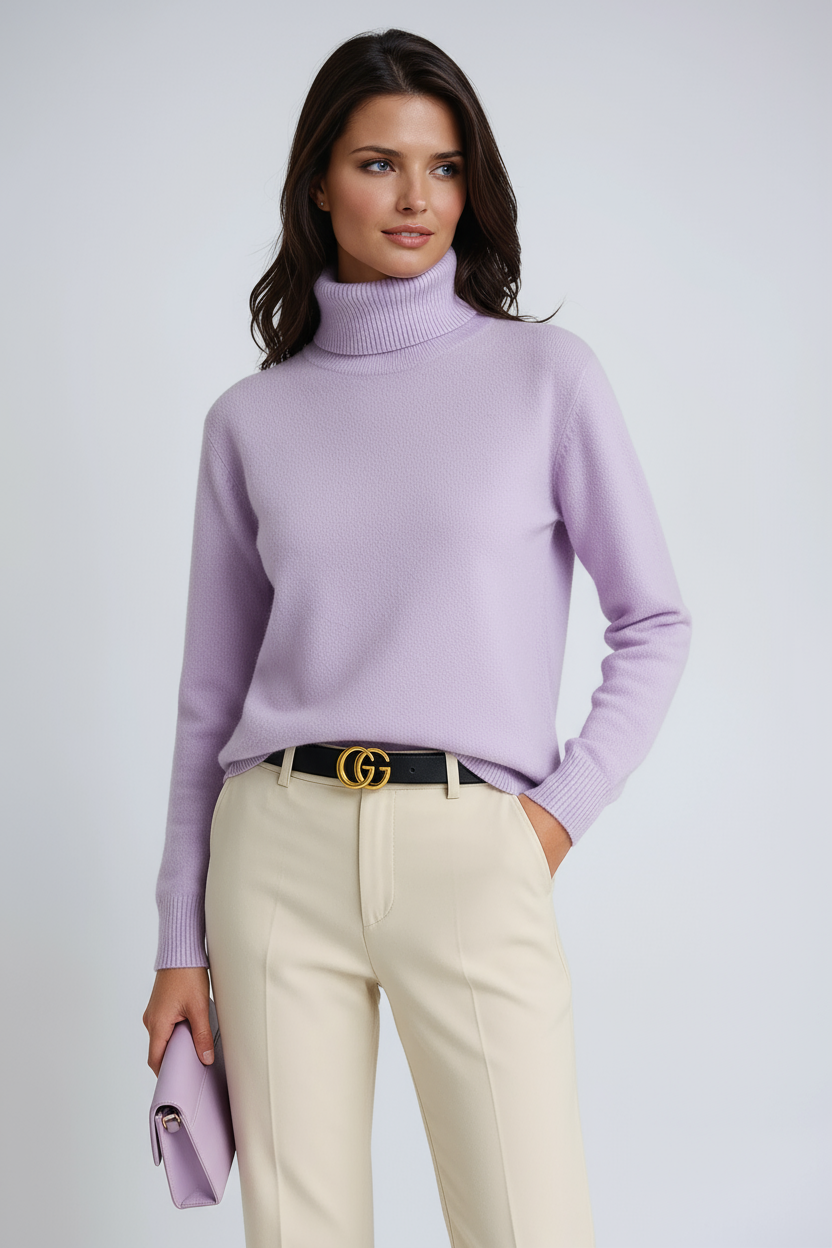 Mave Dames Coltrui | Gebreid & Hoge Hals 8