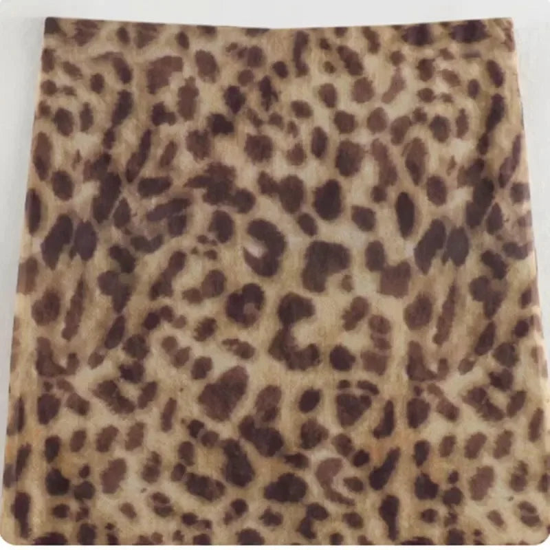 Midi-Rok Met Dierenprint | Navando 