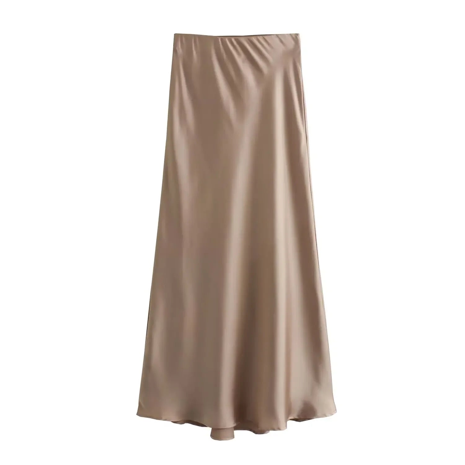 Midi Rok Met Hoge Taille | Navando