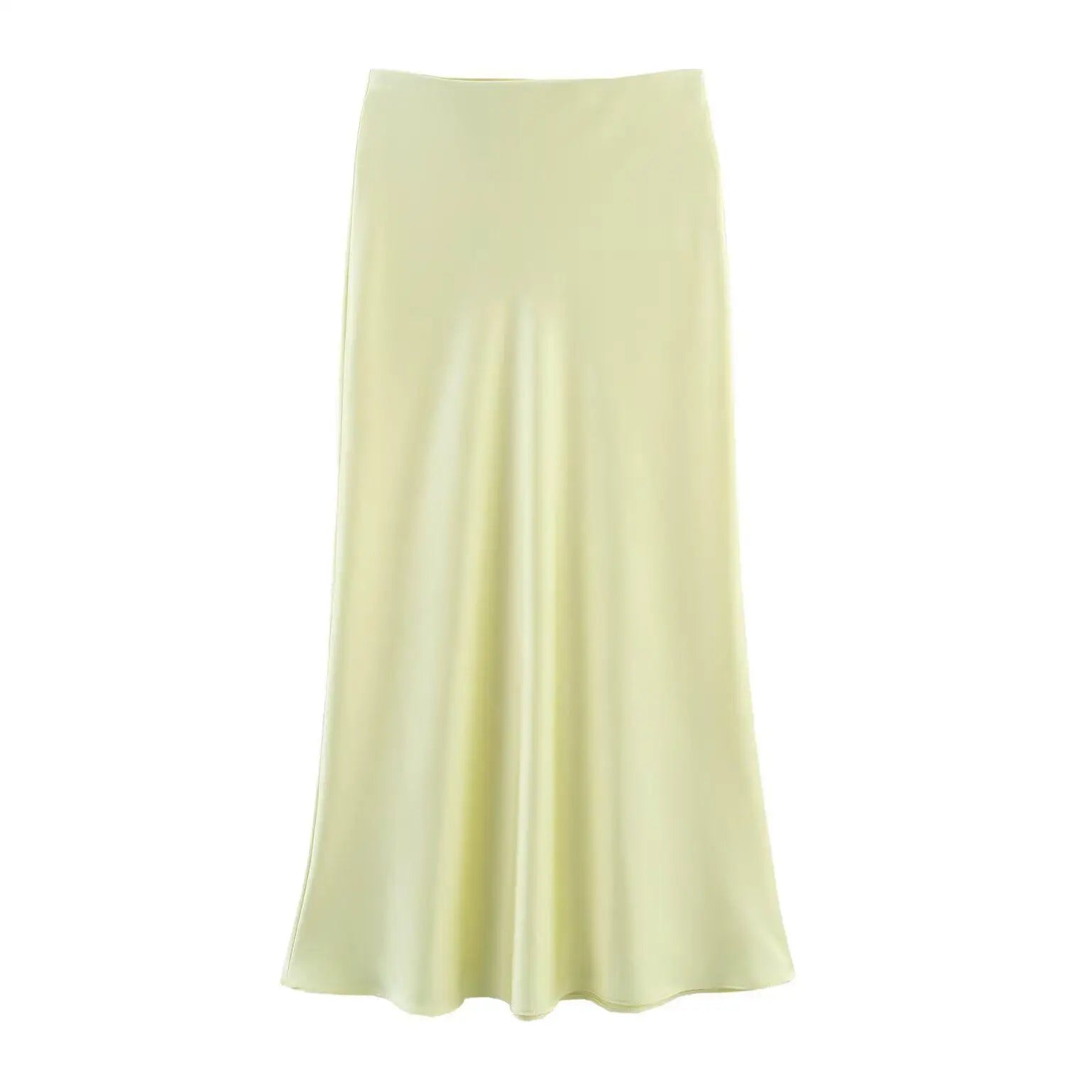 Midi Rok Met Hoge Taille | Navando