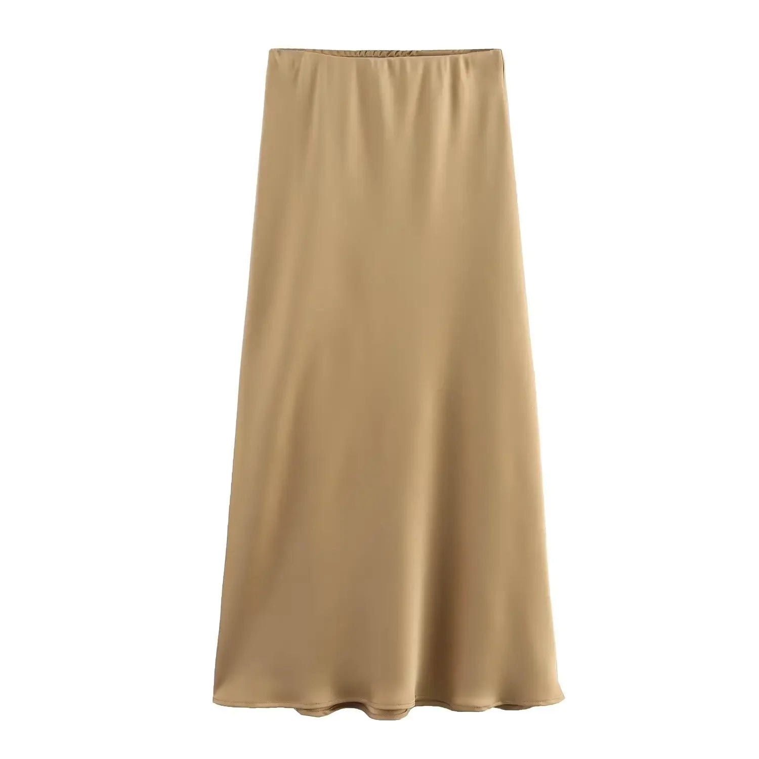 Midi Rok Met Hoge Taille | Navando
