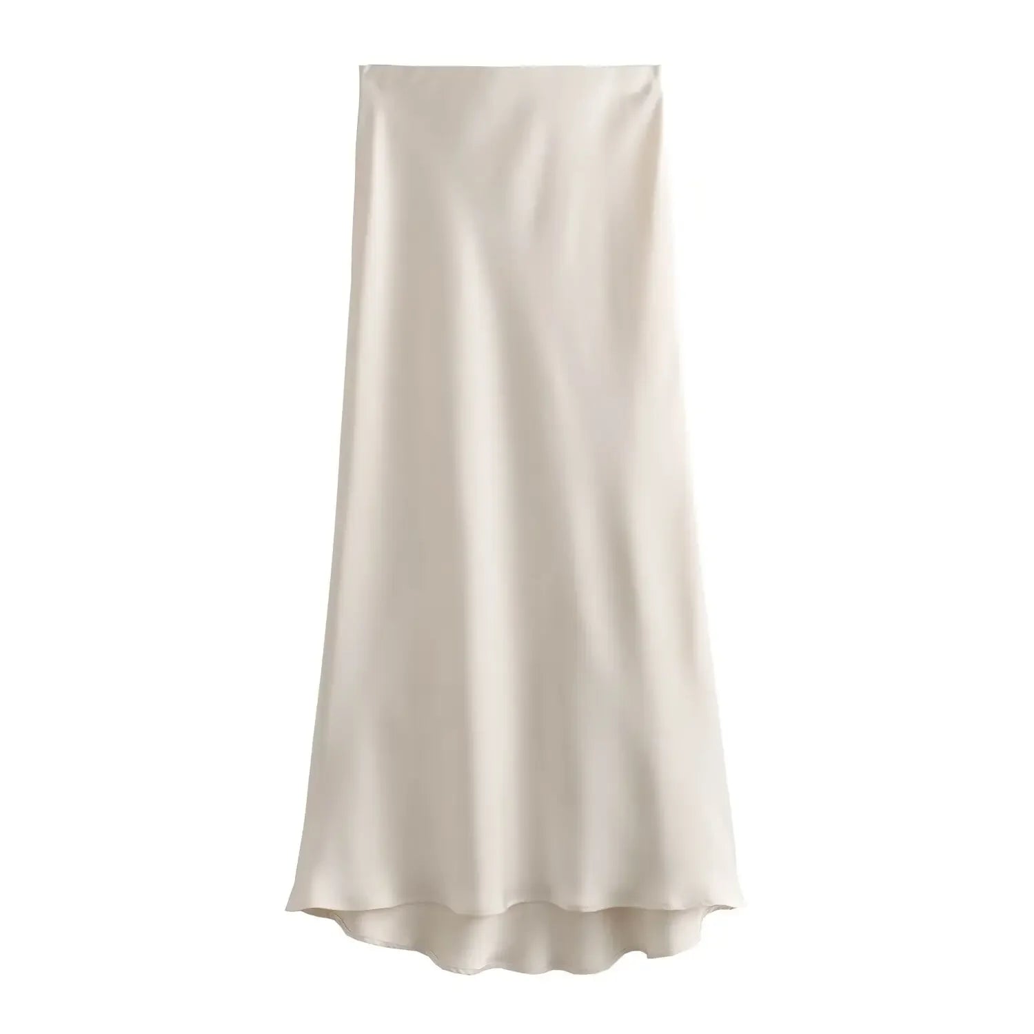 Midi Rok Met Hoge Taille | Navando