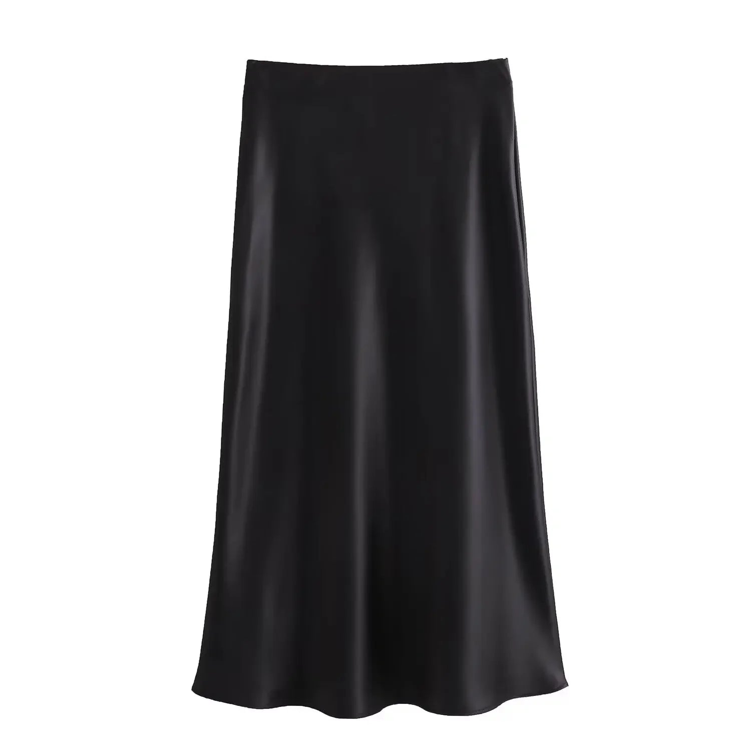 Midi Rok Met Hoge Taille | Navando