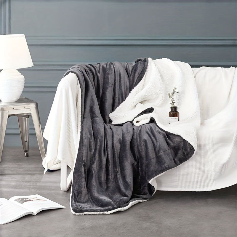 Milou | Zachte Tweezijdige Plaid Deken