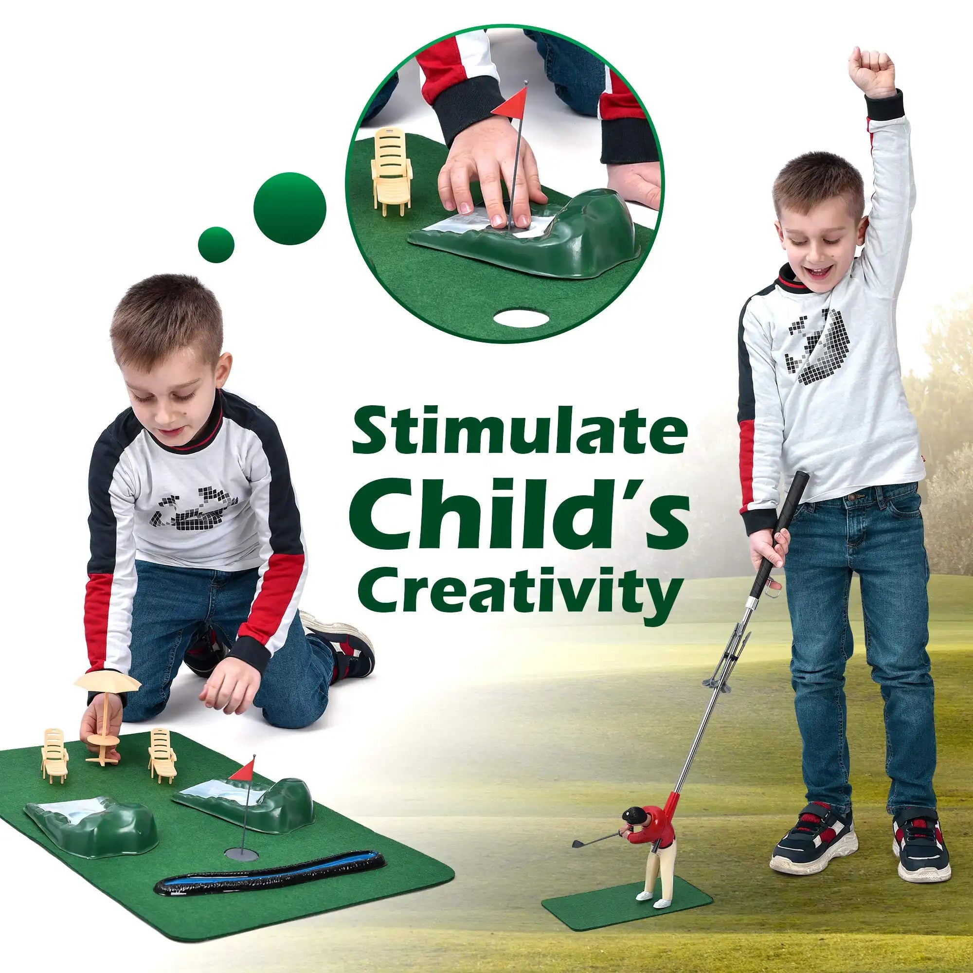 Mini Golfset Voor Binnen | Navando