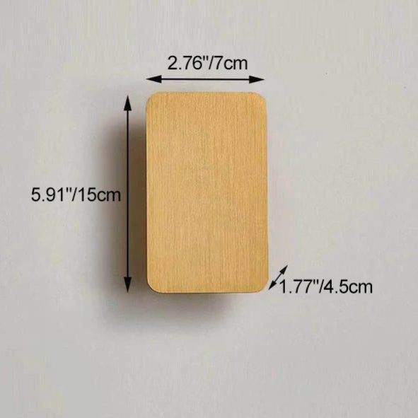 Minimalistische LED | Aluminium wandlamp zwart 4