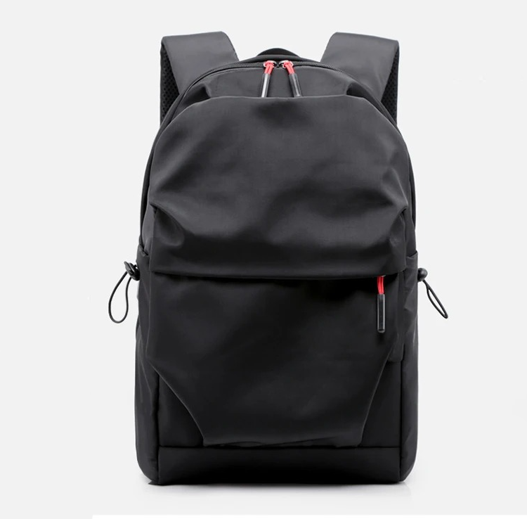 Minimalistische Zwarte Zakelijke Laptop Rugzak | Navando 