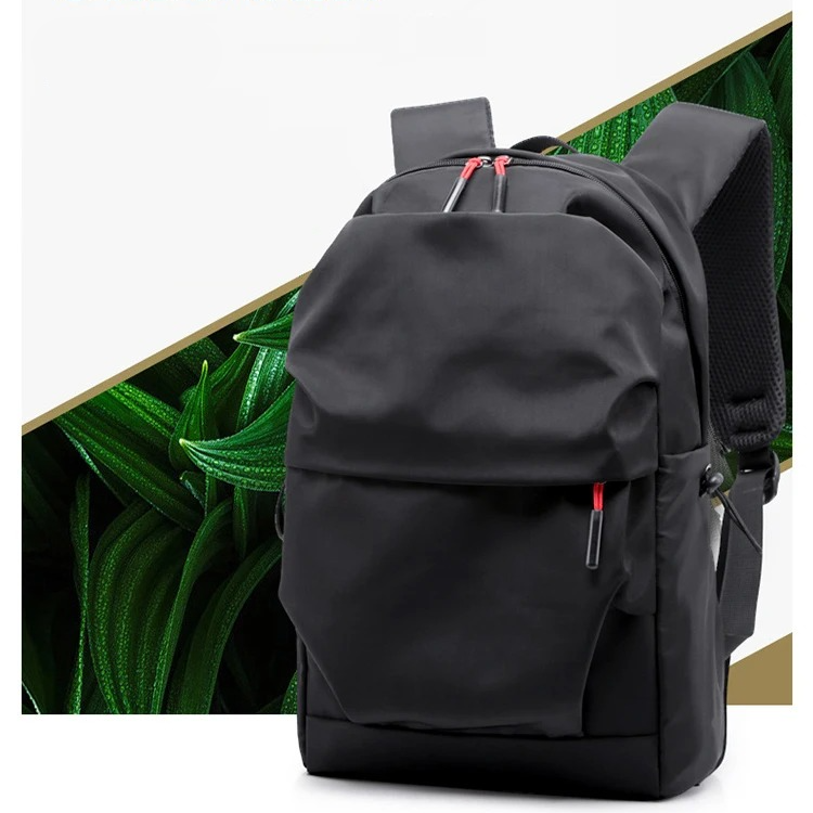 Minimalistische Zwarte Zakelijke Laptop Rugzak | Navando 