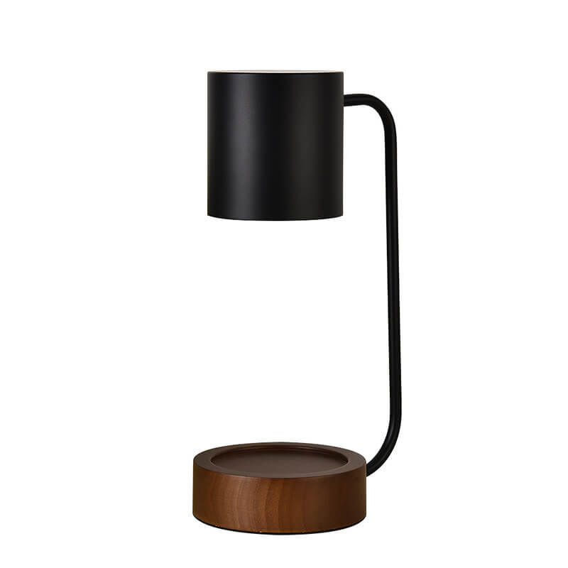 Minimalistische tafellamp | Houten en metalen dimbare lamp 6