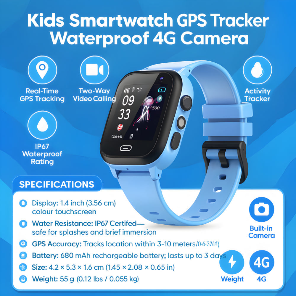Modern Gps Horloge Voor Kinderen | Navando