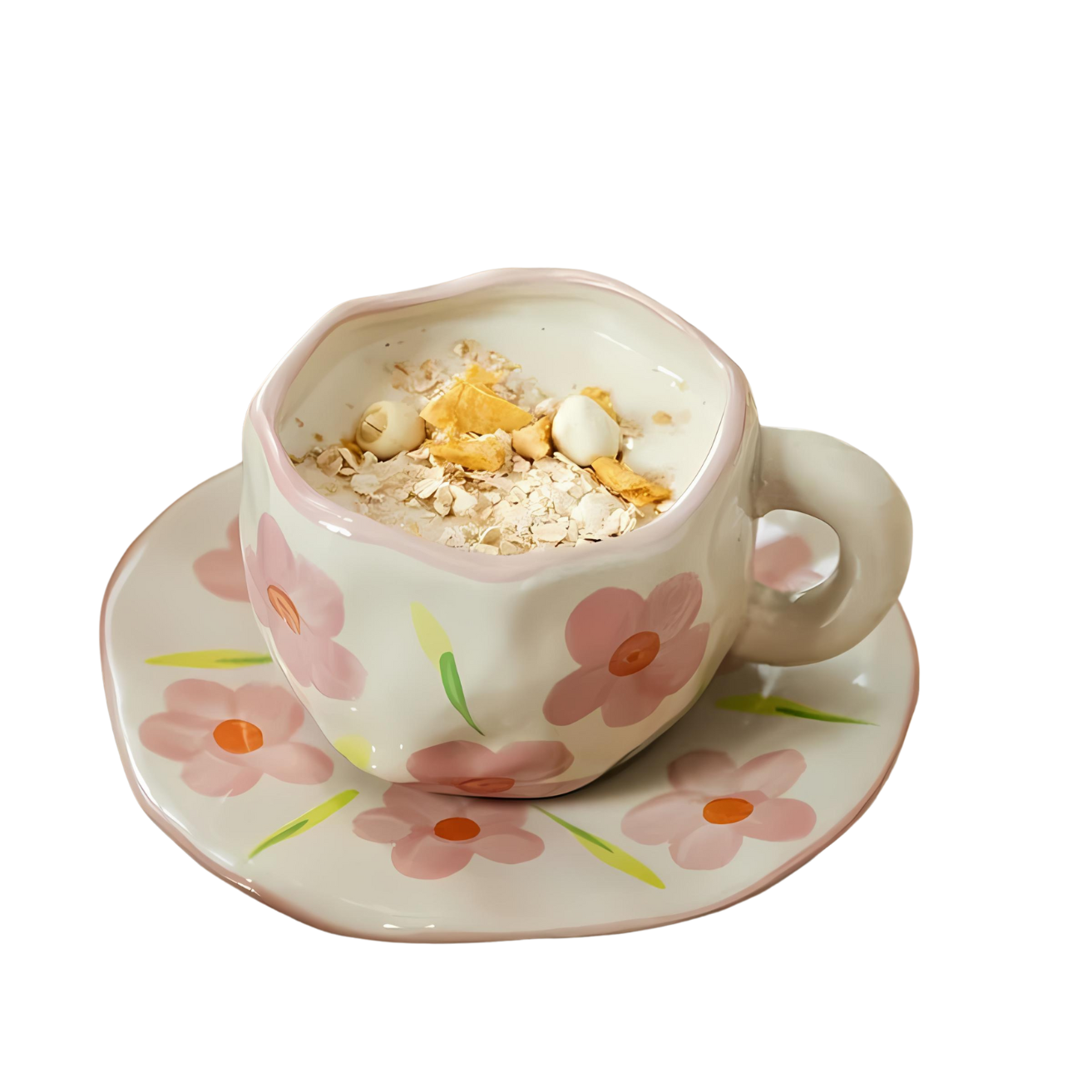 Mokschotelset | Handgemaakt met unieke ontwerpen, 250 ml capaciteit 6