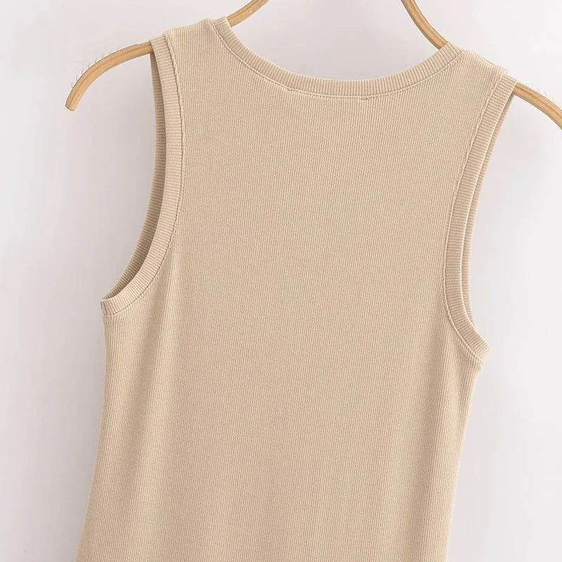 Mouwloze Maxi-Jurk | Navando 