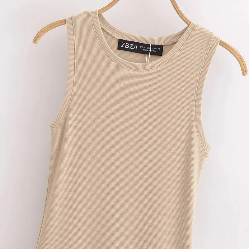 Mouwloze Maxi-Jurk | Navando 
