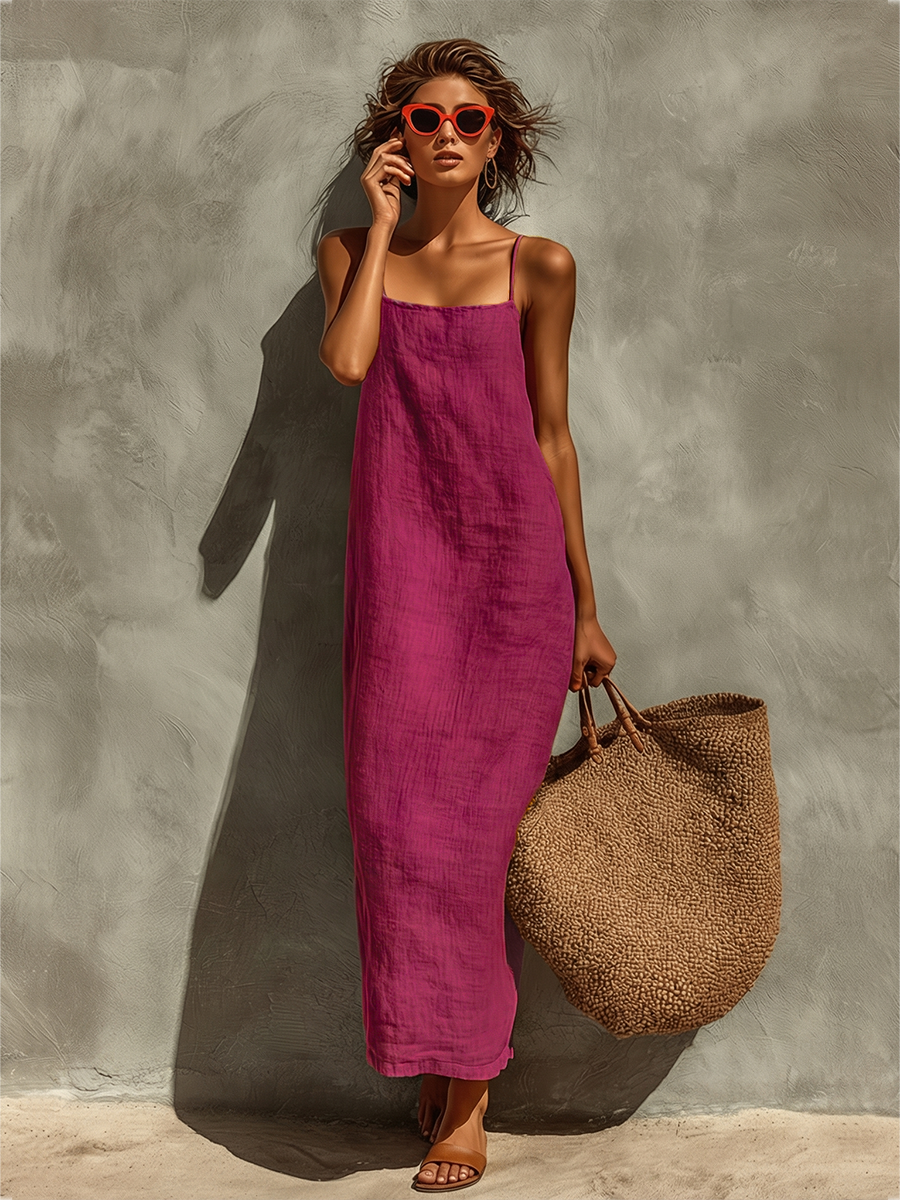 Mouwloze Maxi Jurk | Navando