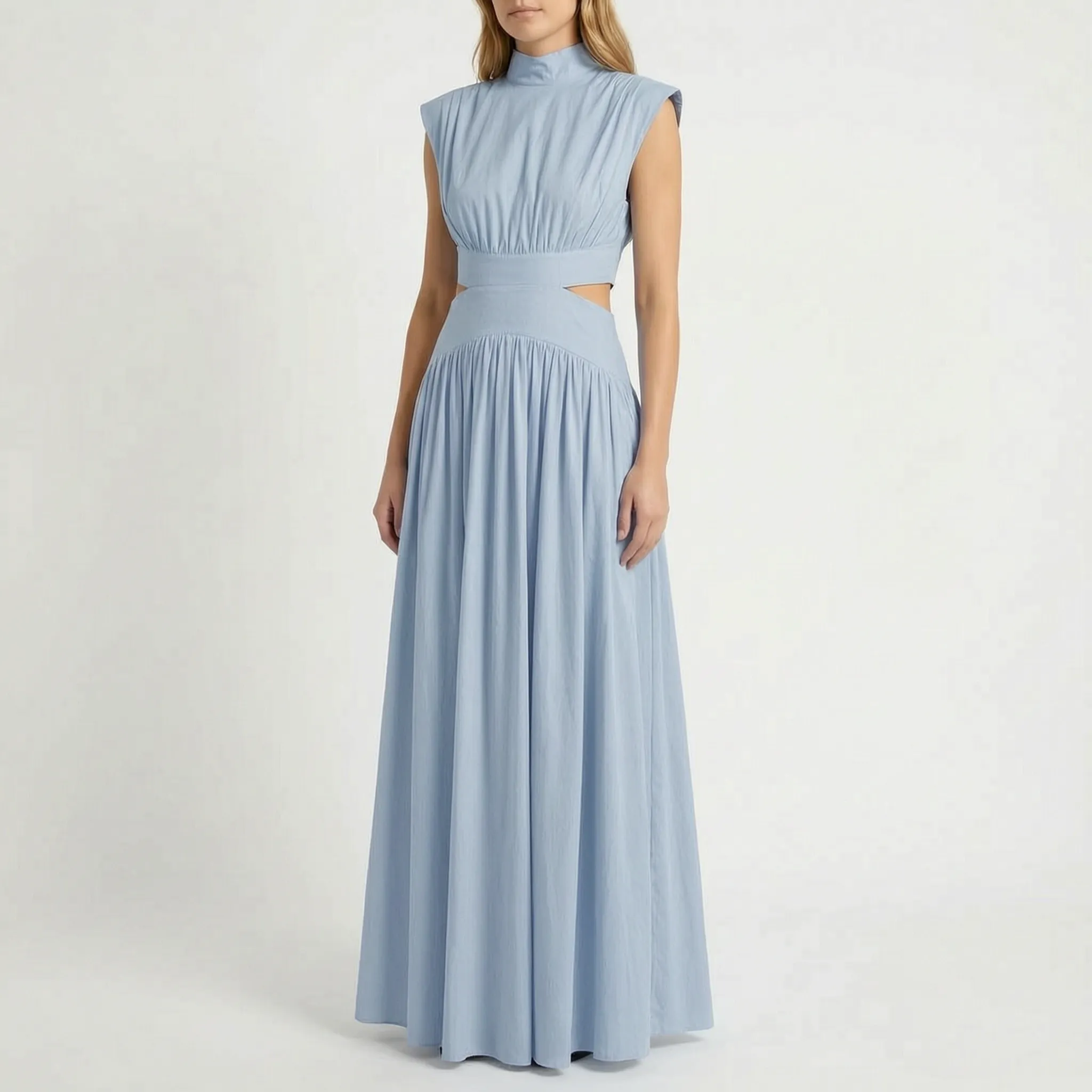 Mouwloze Maxi Jurk | Navando 