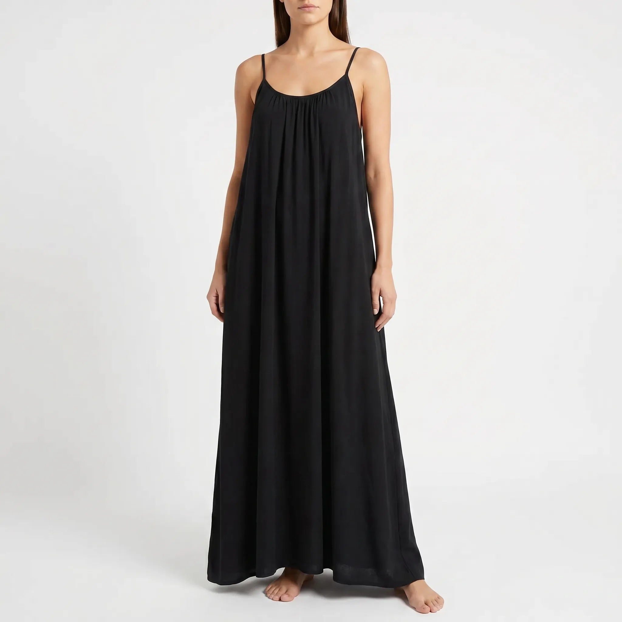 Mouwloze Zomerse Maxi-Jurk | Navando 