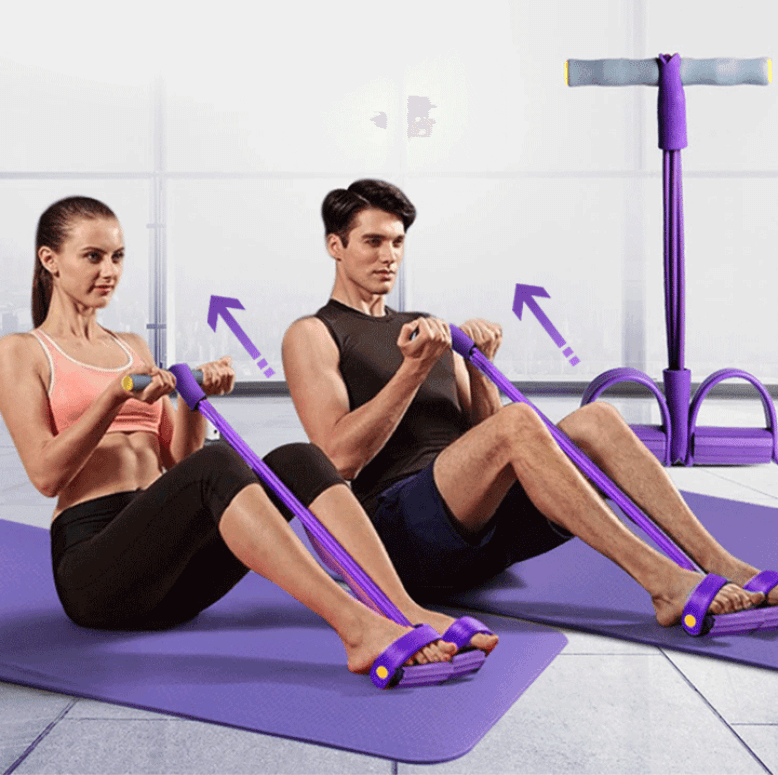 Multi-functionele Tension Rope | Weerstandsband voor full-body workouts 0