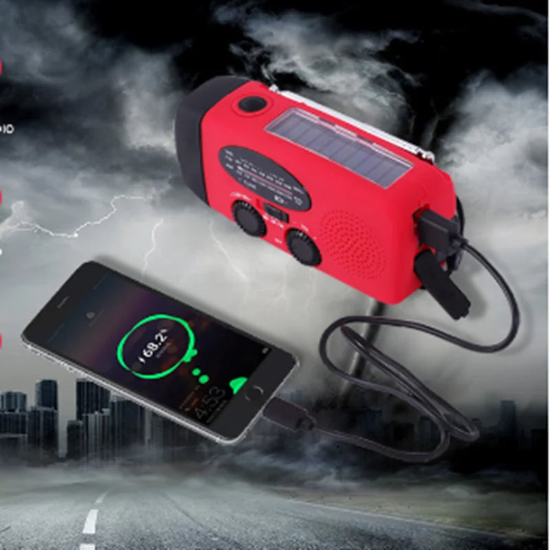 Nood_Noodradio_Nederland_Belgie_Zonder_Batterij_Zaklamp_Powerbank_Oplader_Zonne-Energie