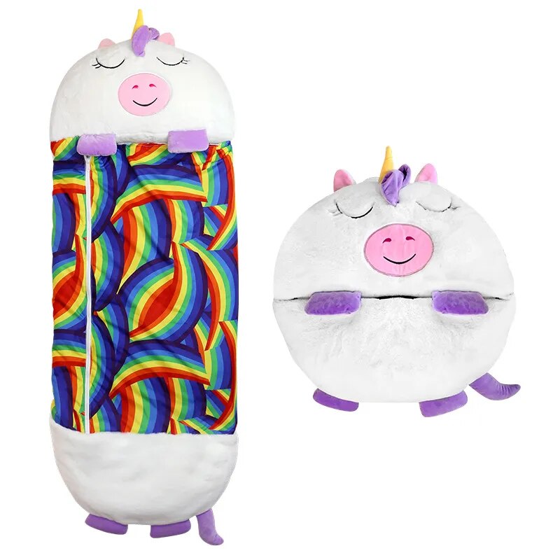 Navando | 2-In-1 Knuffel En Slaapzak Voor Kinderen