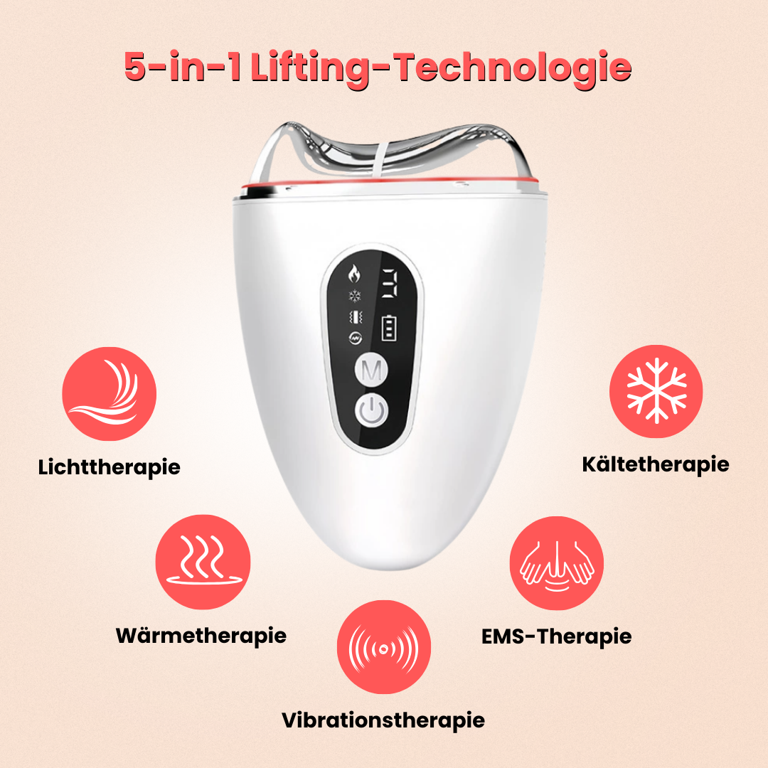 Navando | 5-In-1 Lifting Apparaat Voor Gezicht En Hals