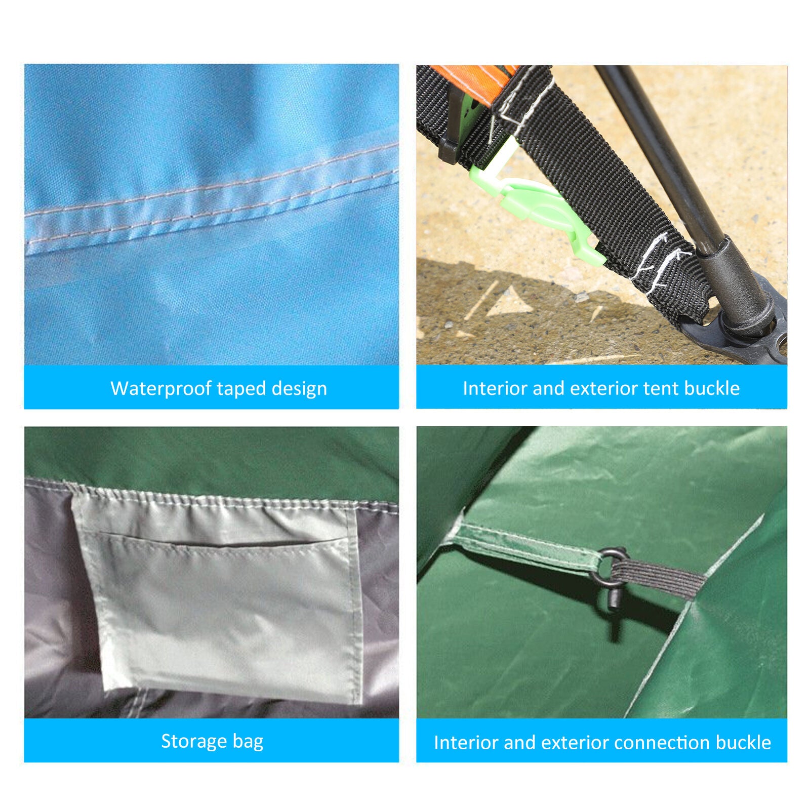 Navando | Automatische Pop-Up Tent Voor 3-4 Personen