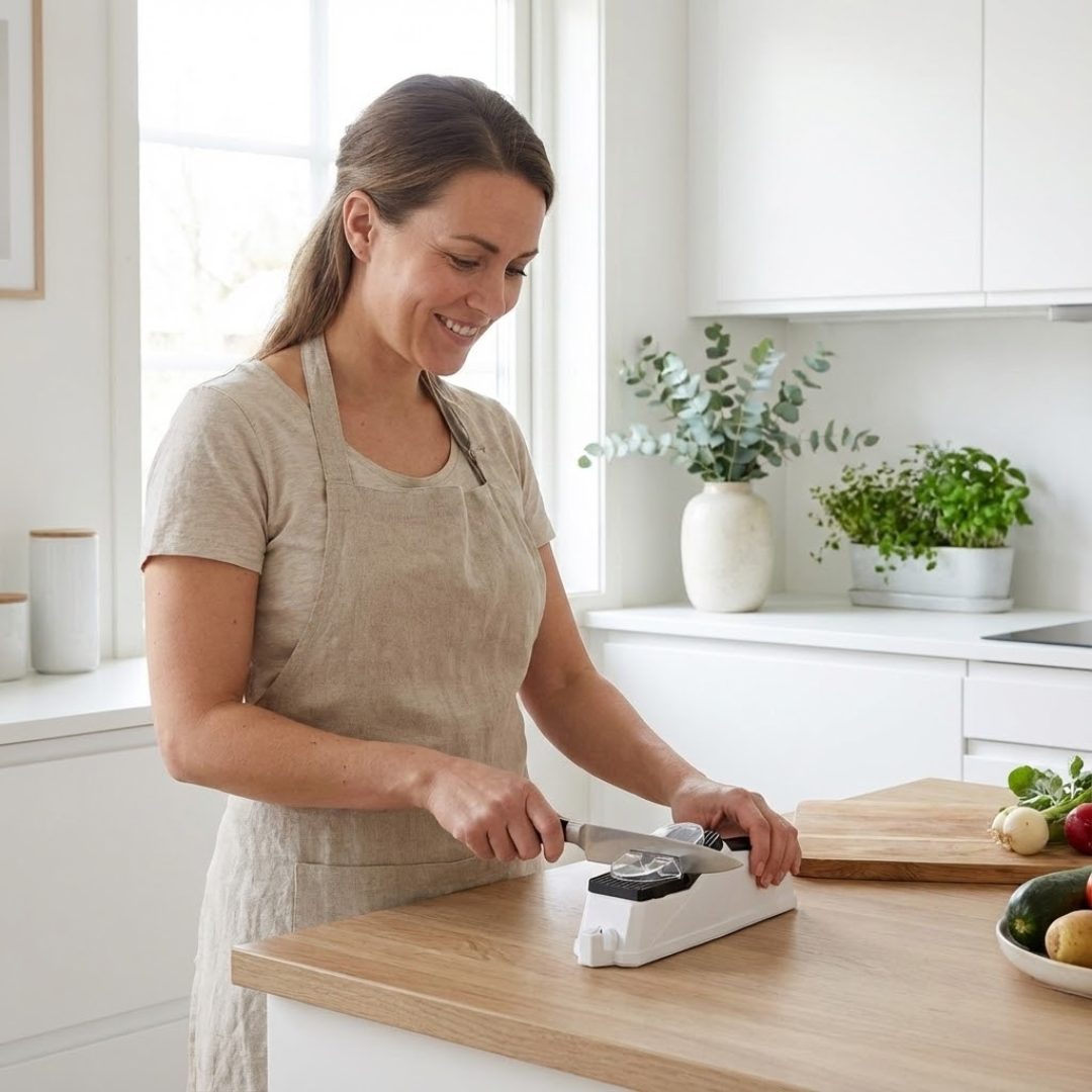 Navando | Compact Elektrisch Messenslijpapparaat