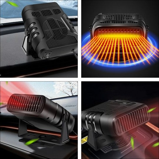 Navando | Compacte 12V Auto-Verwarmer Met Ventilator